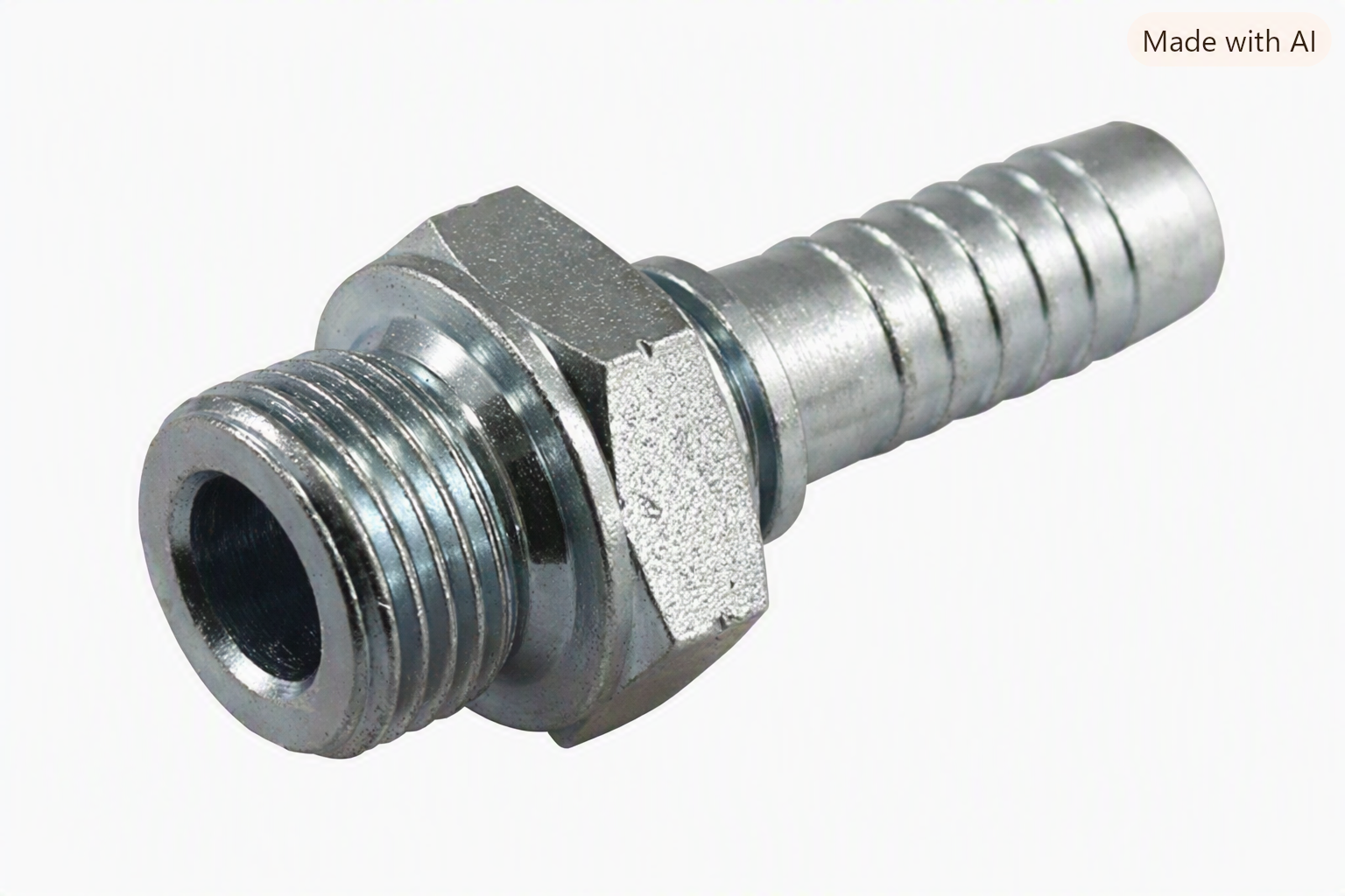 3 / 8"- R 1 / 2-14 BSP PUL SIKMALI ERKEK HORTUM RAKOR